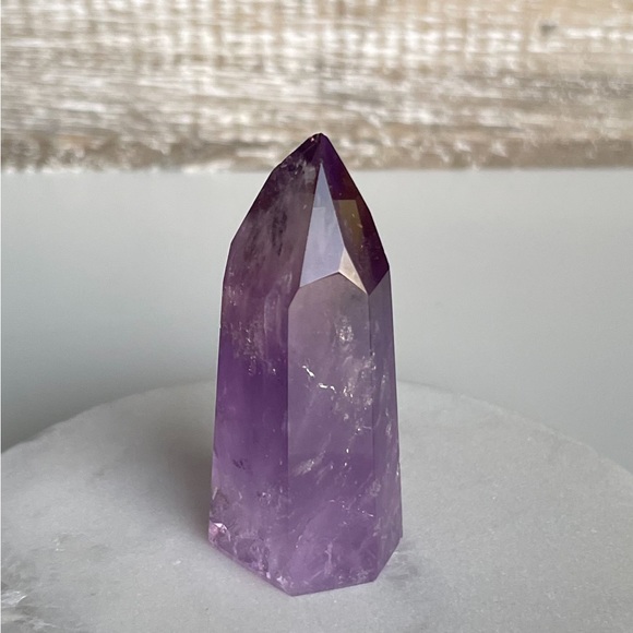 Ametrine Polished Point Crystal - Picture 4 of 12